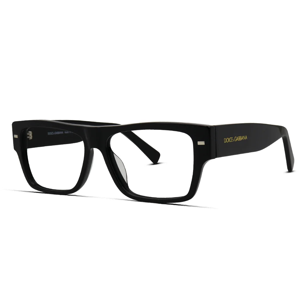 Men's Bold Acetate Eyeglasses Thick-Frame Statement Styles