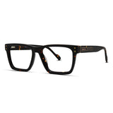 Bold Acetate Glasses for Men Wide & Thick Rectangle Frame
