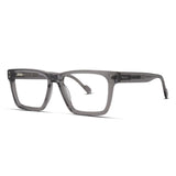 Bold Acetate Glasses for Men Wide & Thick Rectangle Frame