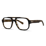 Wide Fit Aviator Acetate Eyeglasses  Frame for Large Faces
