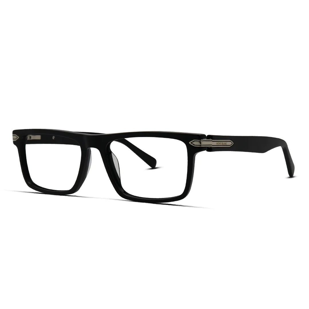 Rectangle Men's Glasses Durable Premium Acetate Frame