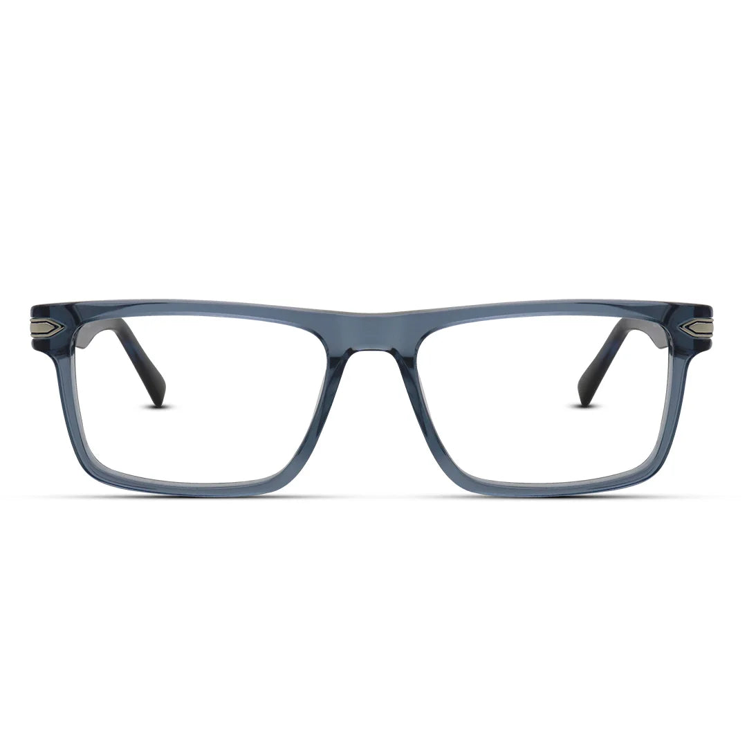 Rectangle Men's Glasses Durable Premium Acetate Frame
