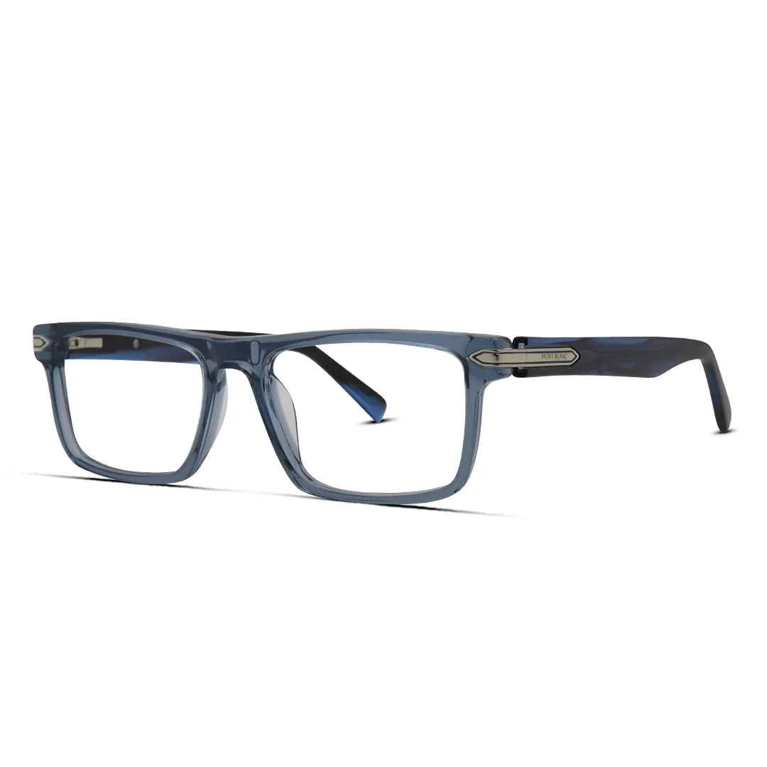 Rectangle Men's Glasses Durable Premium Acetate Frame