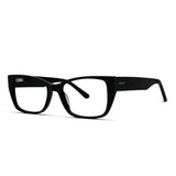 Women's Semi-Cat Eye Acetate Glasses Elegant & Flattering
