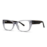 Women's Semi-Cat Eye Acetate Glasses Elegant & Flattering