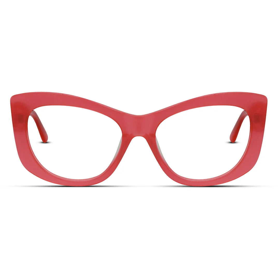 Iconic Cat Eye Acetate Eyeglasses Women's Statement Frames