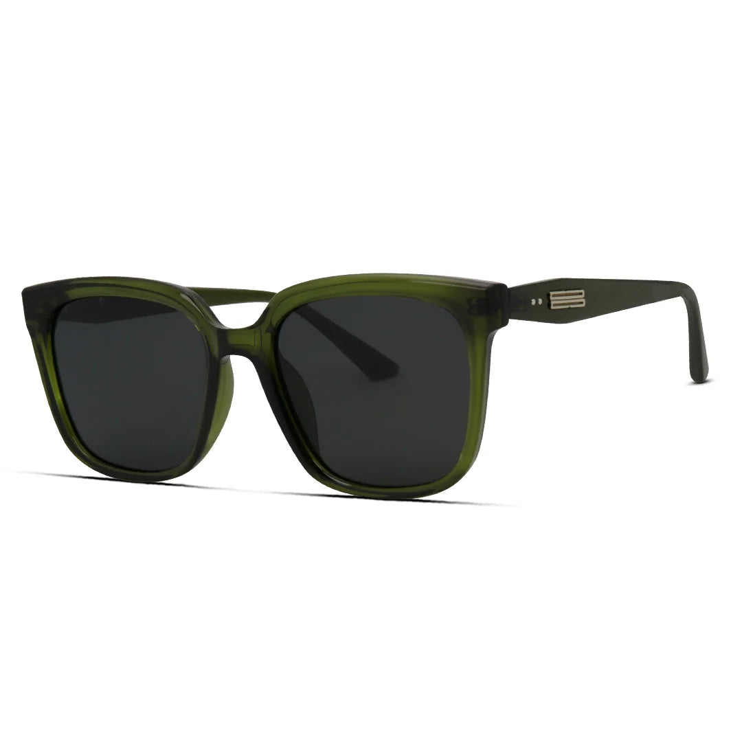 Unisex Square TR Polarized Sunglasses Lightweight Sunwear