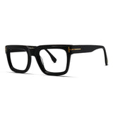 Bold Square Thick Acetate Unisex Eyeglasses