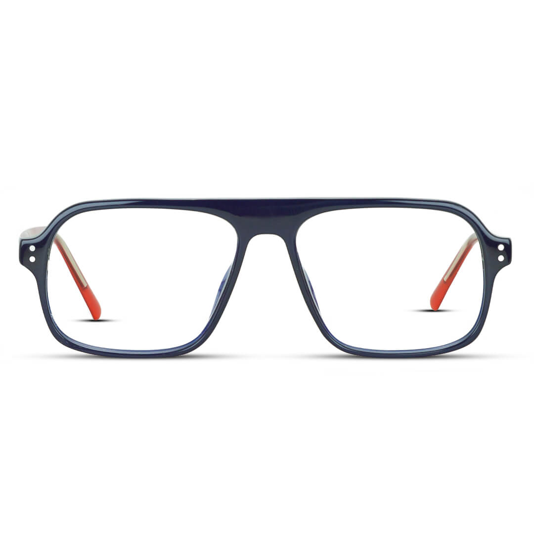 Acetate Square Medium Men's Optical Eyeglasses Frame