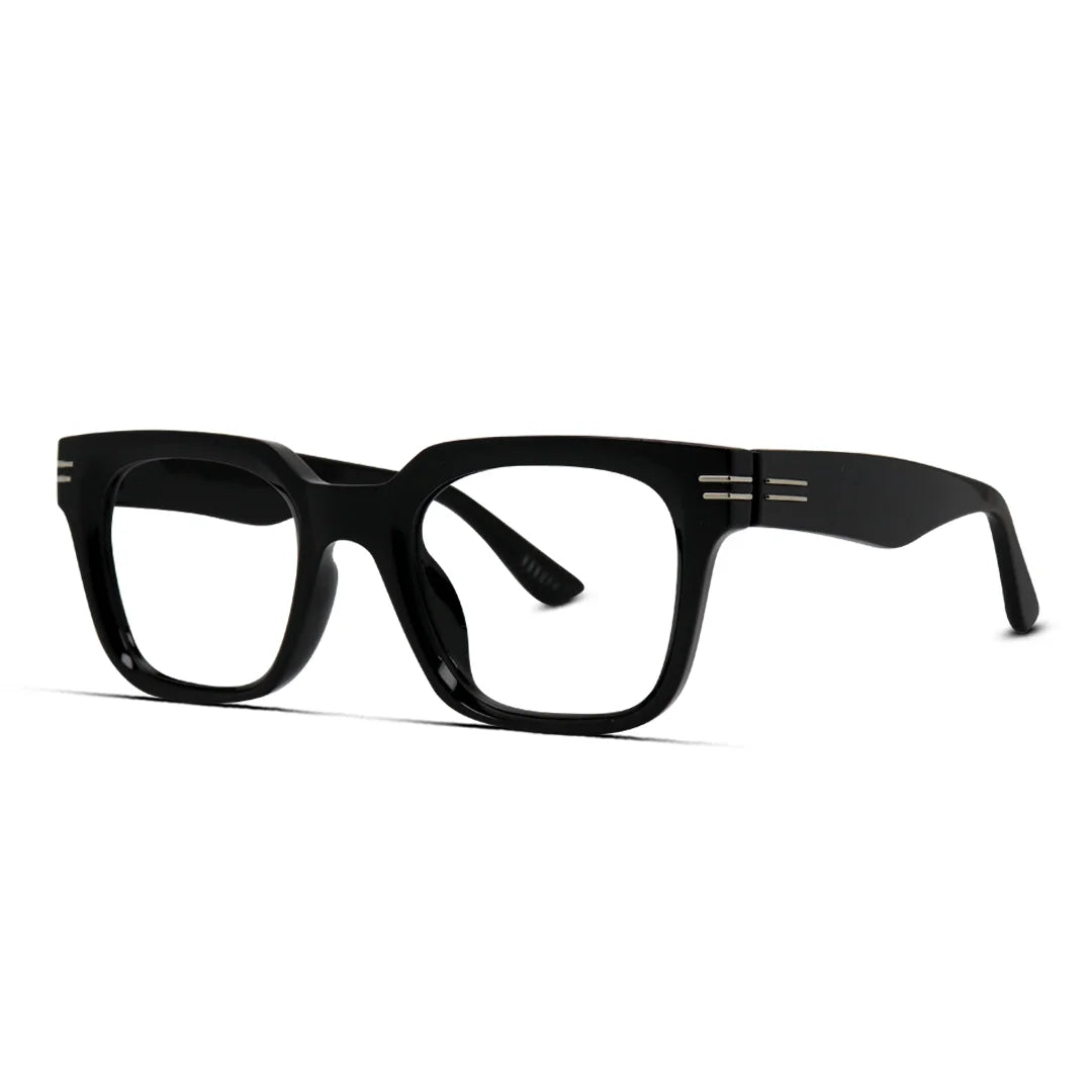 Thick Square Eyeglasses Bold Unisex Frame