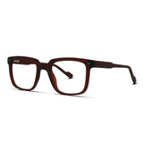 Unisex Square Matte Flexible Eyeglasses for Casual Wear
