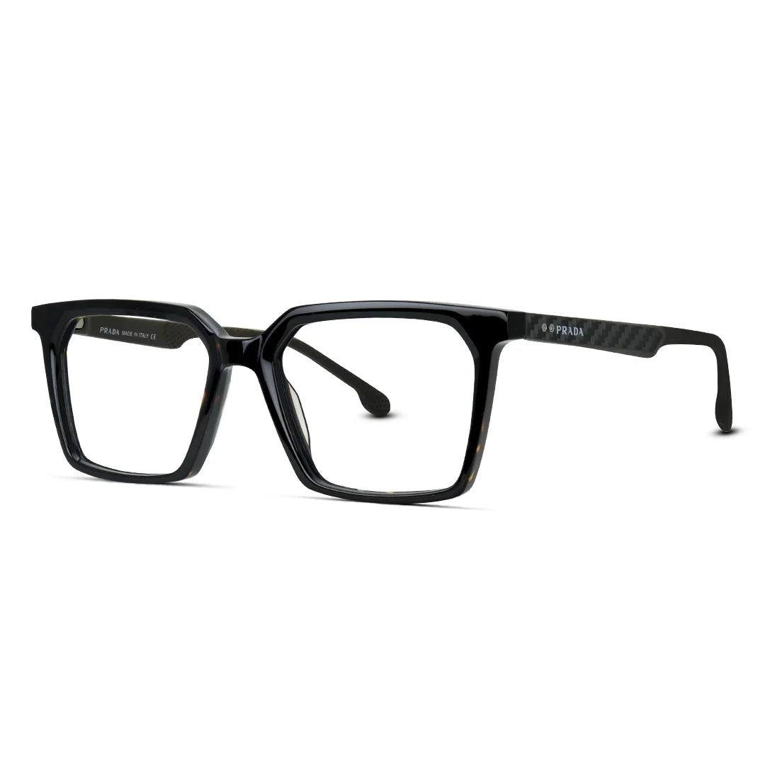 Geometric Acetate Medium Men's Eyeglasses