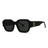 2611E Clash Round Square Sunglasses Unisex