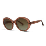 Kubik 5077S Round Bold Acetate Polarized Sunglasses