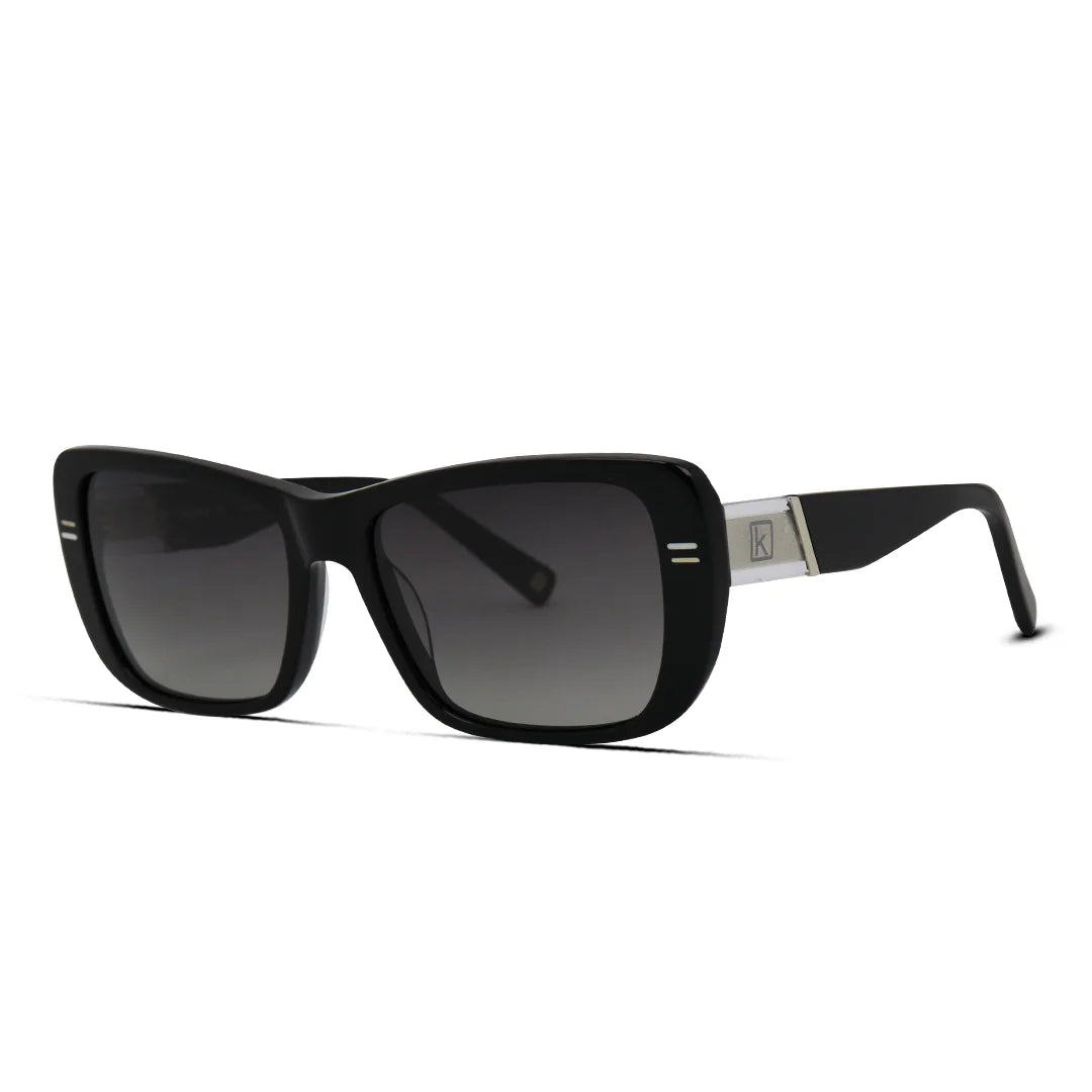 Kubik 2080S Acetate Polarized Semi Cat Eye Sunglasses
