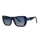 Kubik 2080S Acetate Polarized Semi Cat Eye Sunglasses