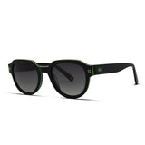 Kubik 3057S Hexagon Acetate Polarized Unisex Sunglasses