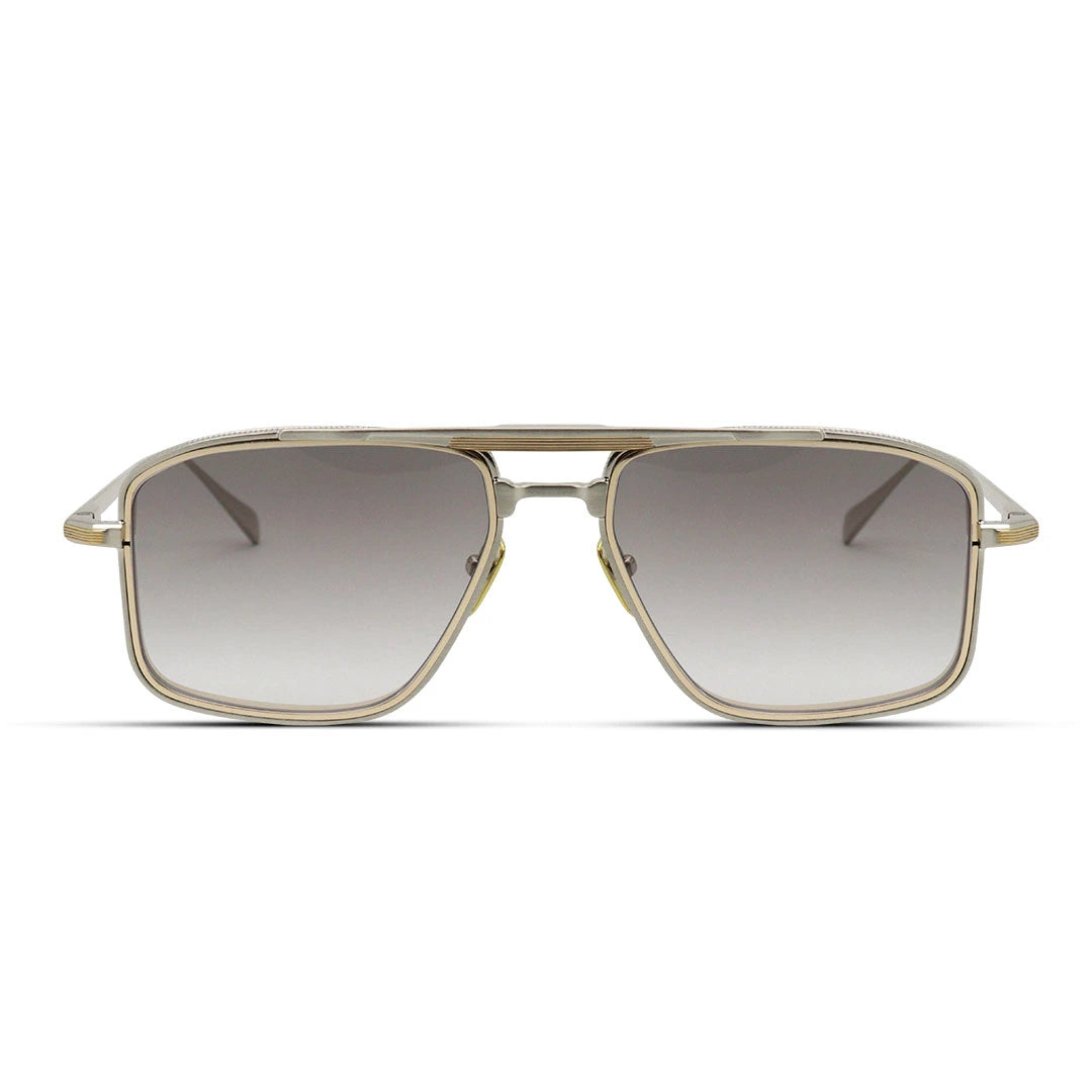 Earl Metal Aviator Square Sunglasses