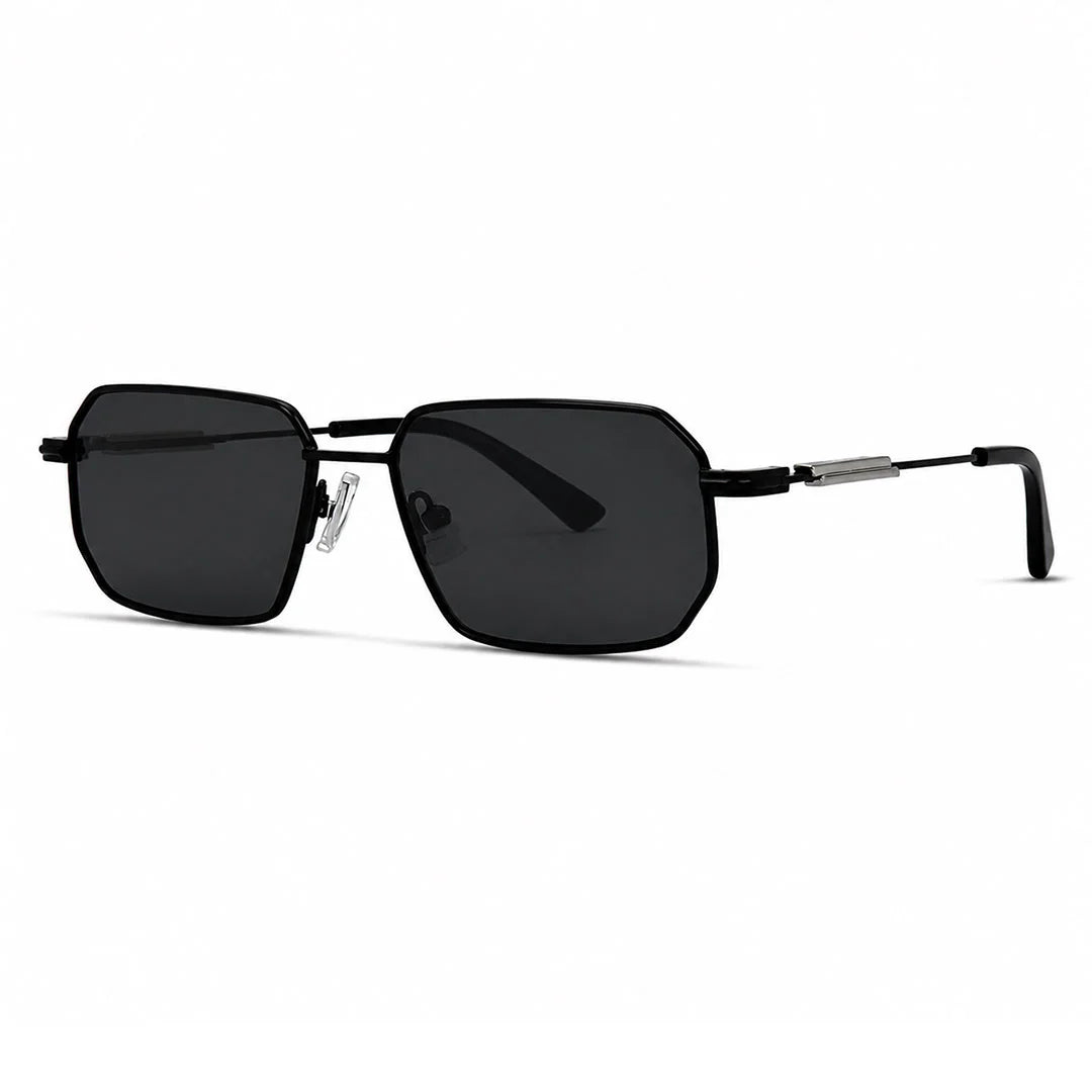 Premium Metal Octagon Sunglasses Unisex Geometric Eyewear