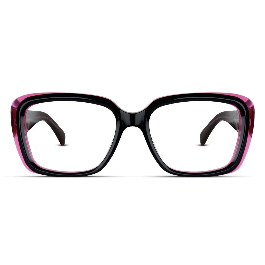 Semi Square Acetate Medium Women's Eyeglasses