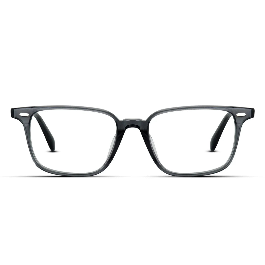 Rectangle Acetate Medium Men's Eyeglasses