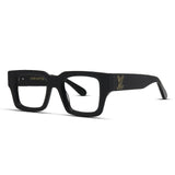 Bold Square Acetate Eyeglasses  Premium Unisex Frame