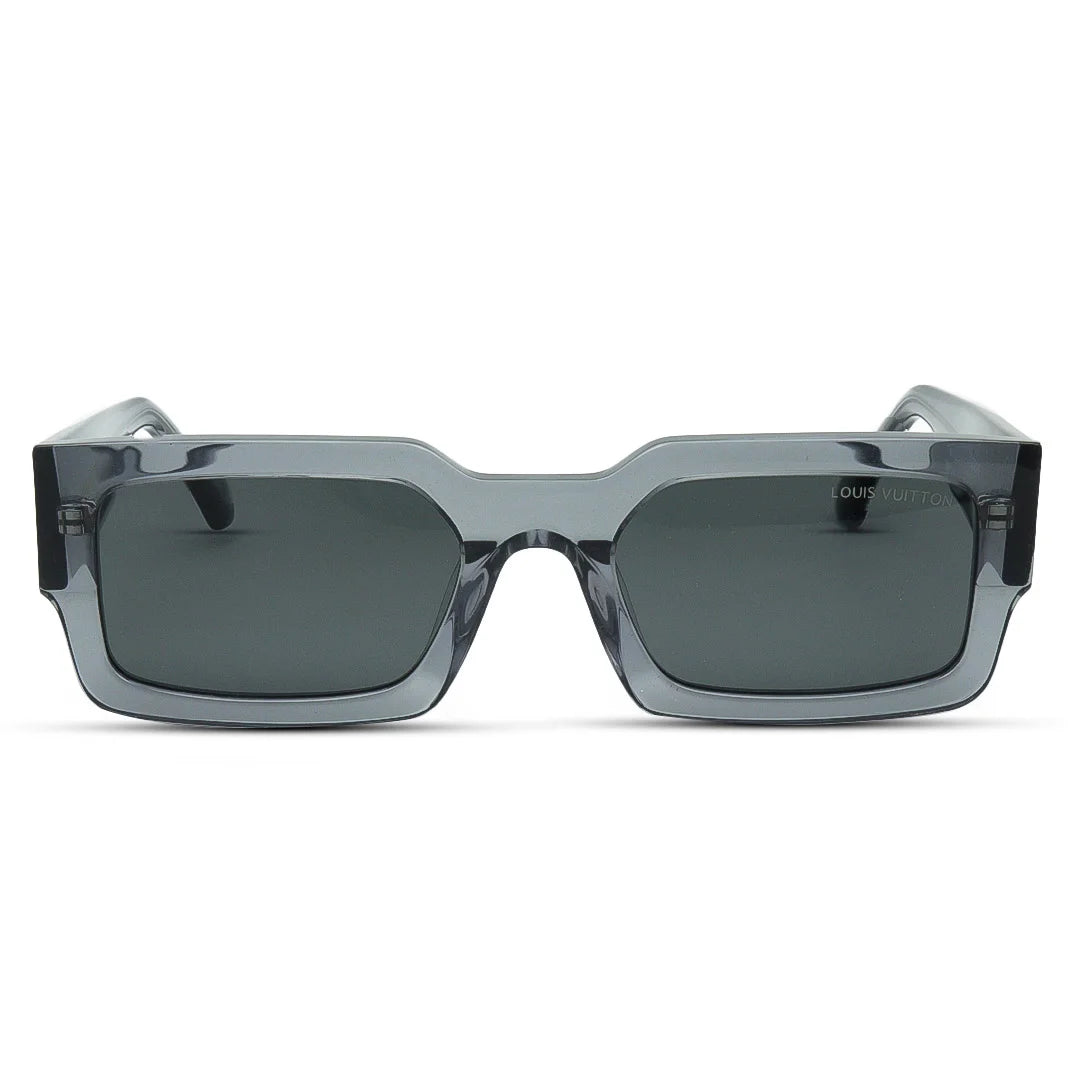 Bold Rectangle Sunglasses – Modern Edge & Confident Style