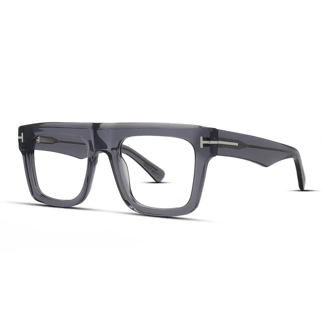 Bold Fit Acetate Eyeglasses Thick Statement Frame