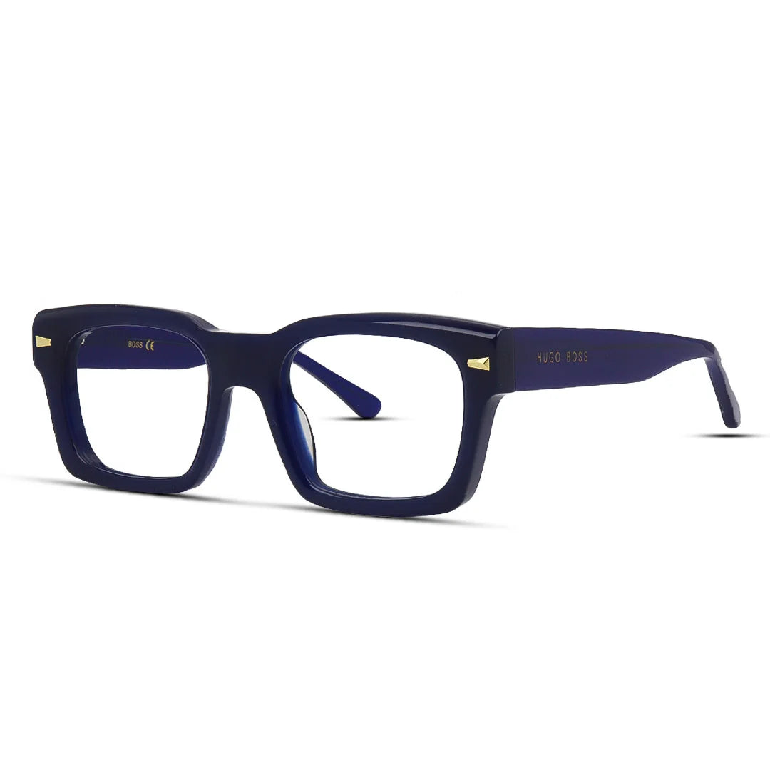 Thick Bold Square Acetate Unisex Eyeglasses - Timeless Style