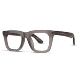 Thick Square Matte Finish Men’s Eyeglasses