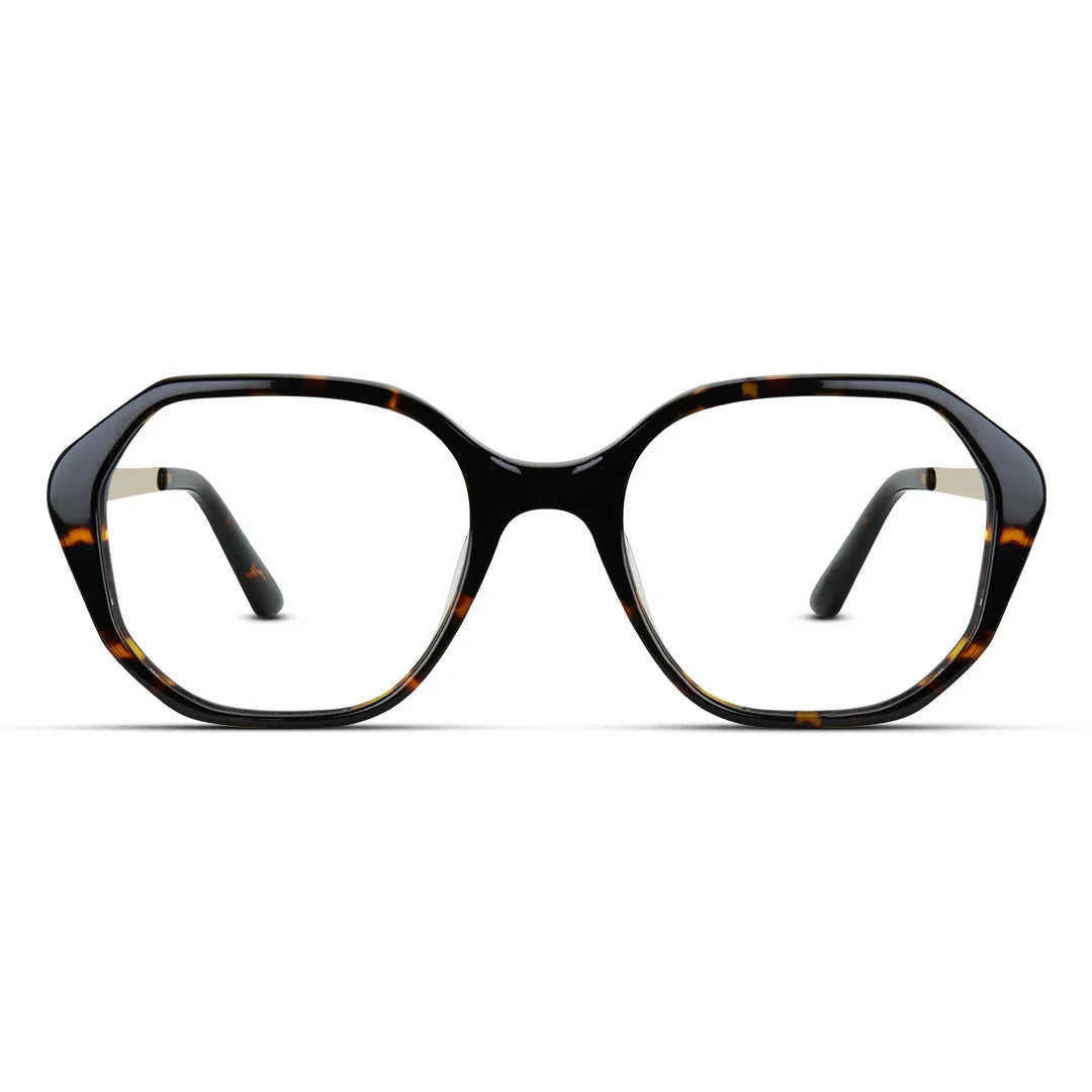 Hexagon Acetate Medium Women's Eyeglasses