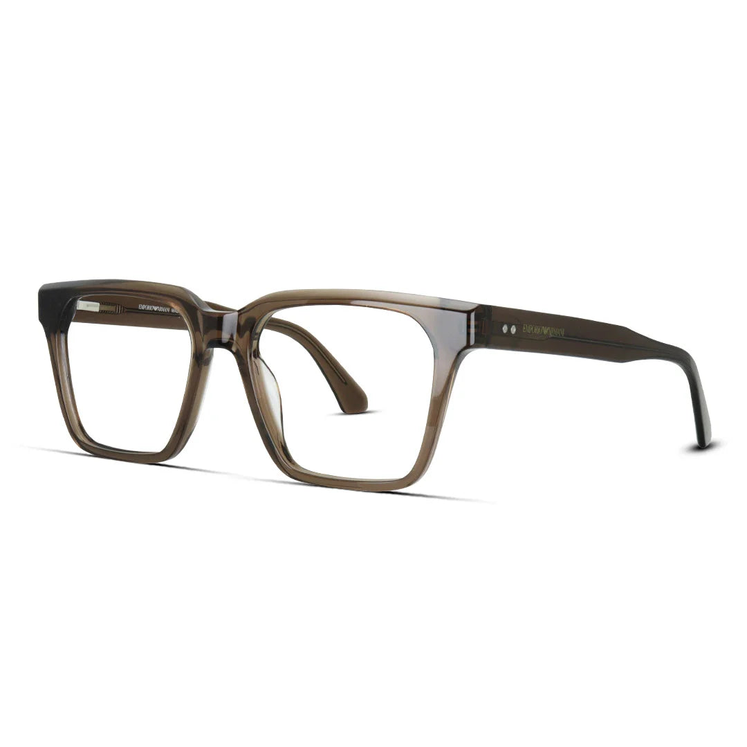 Thick Acetate Medium Geometric Men's Eyeglasses