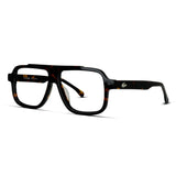 Aviator Large Acetate Thick Men's Eyeglasses