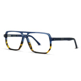 Aviator Hexagon Acetate Medium Men's Eyeglasses