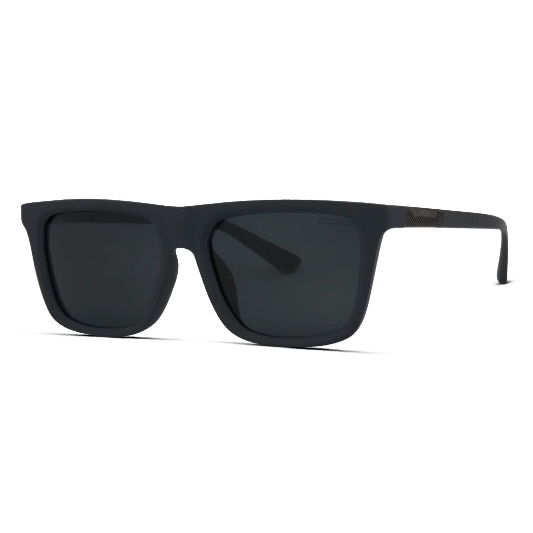 Men's Rectangular Matte Sunglasses Sleek & Matte Finish