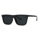 Men's Rectangular Matte Sunglasses Sleek & Matte Finish
