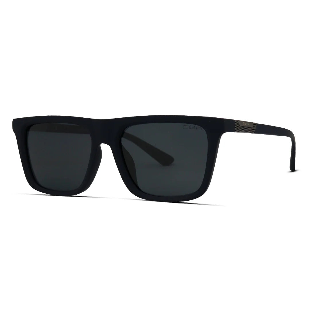 Men's Rectangular Matte Sunglasses Sleek & Matte Finish
