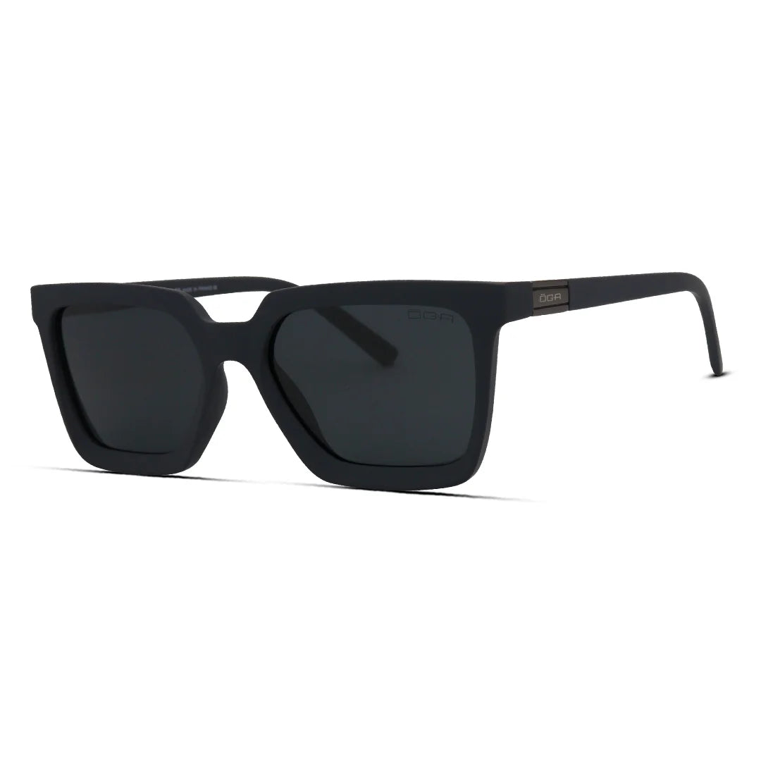 Men's Sharp Square Matte Sunglasses