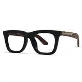 Thick Square Matte Finish Men’s Eyeglasses