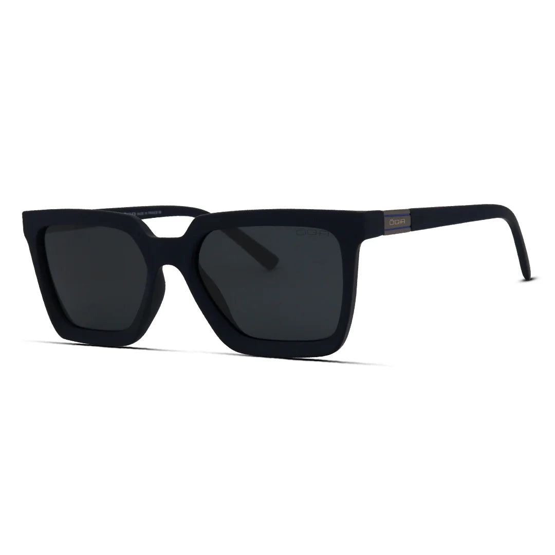 Men's Sharp Square Matte Sunglasses