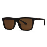 Men's Rectangular Matte Sunglasses Sleek & Matte Finish
