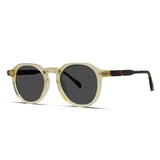 Semi-Round Hexagonal Acetate Sunglasses Men & Women