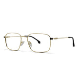 Square Thin Metal Glasses for Men Super Lightweight