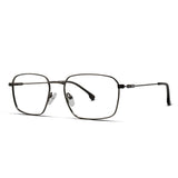 Square Thin Metal Glasses for Men Super Lightweight