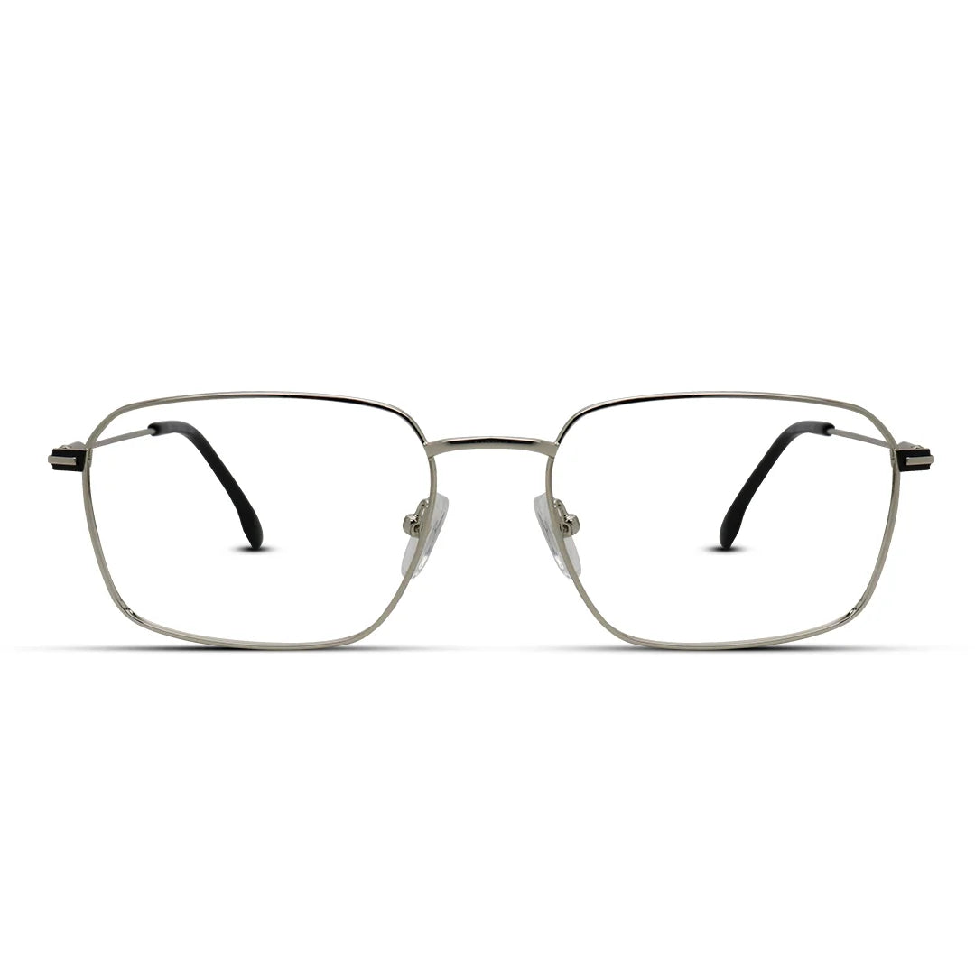 Square Thin Metal Glasses for Men Super Lightweight