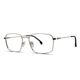 Square Thin Metal Glasses for Men Super Lightweight