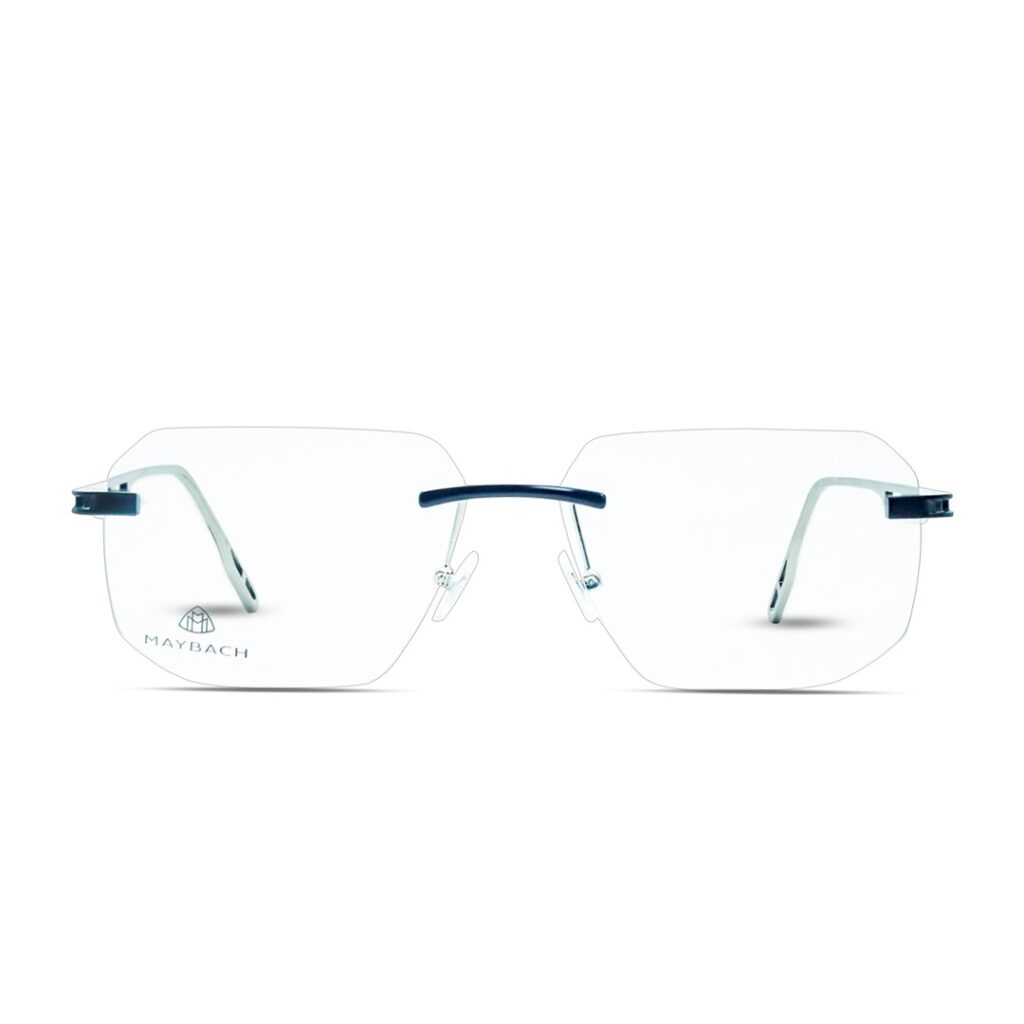 rimless glass frame